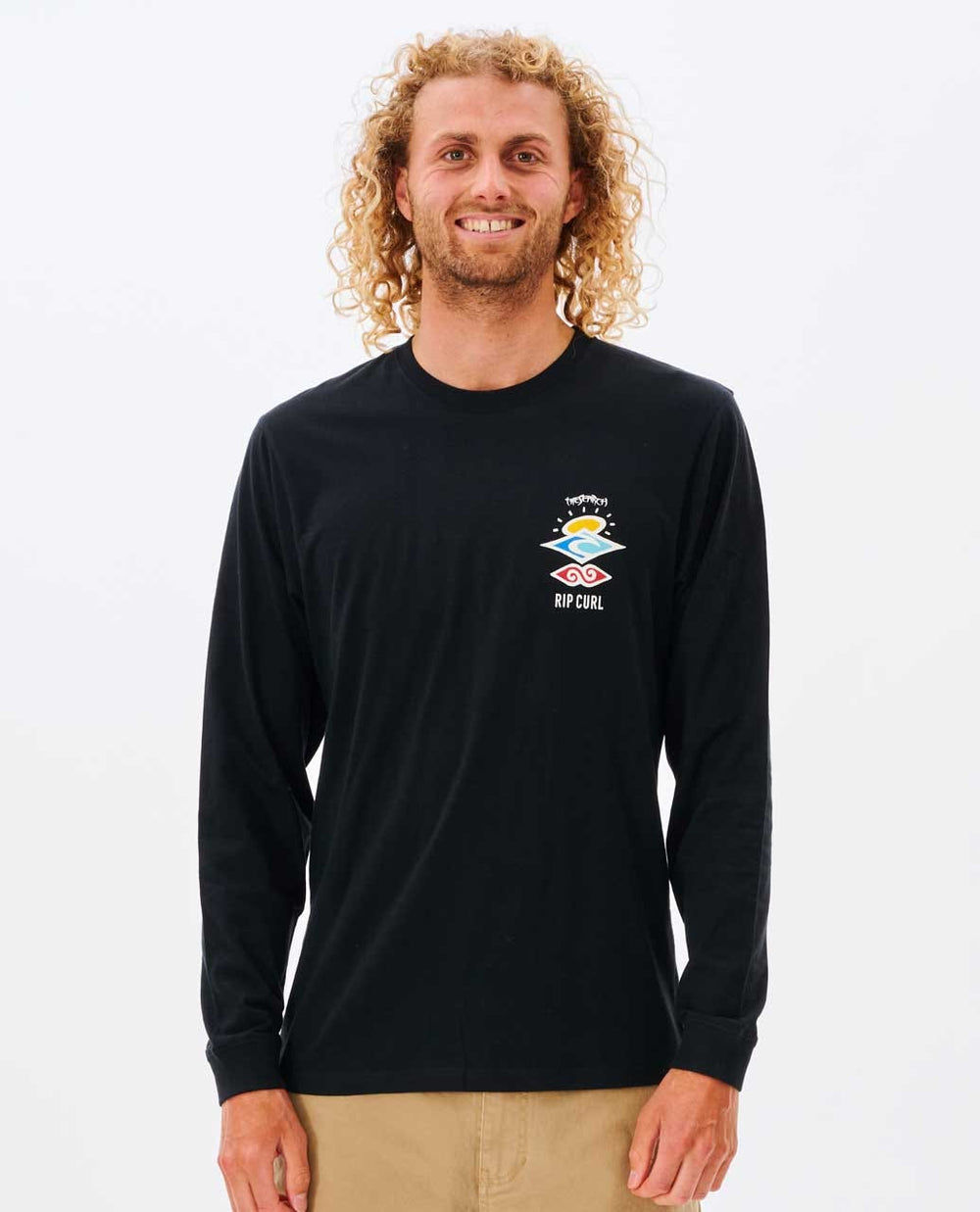 Rip Curl | Search Icon Long Sleeve Standard Tee