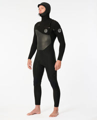 Rip Curl | E7 Flashbomb 6/4 Hooded Chest Zip Fullsuit Wetsuit