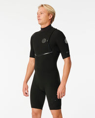 Rip Curl | E-Bomb 2/2mm Zip Free Short Sleeve Springsuit Wetsuit