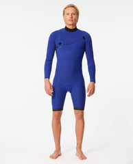 Rip Curl | E-Bomb 2mm Zip Free Long Sleeve Short Leg Springsuit Wetsuit