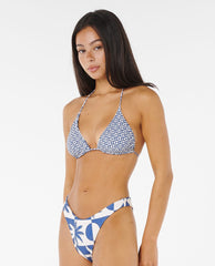 Rip Curl | Summer Sun Reversible High Leg Skimpy Coverage Bikini Bottom