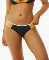 Rip Curl | Hibiscus Heat Splice Cheeky Coverage Bikini Bottom