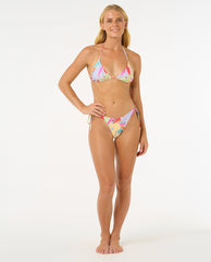 Rip Curl | Cala Vadella High Leg Skimpy Coverage Bikini Bottom
