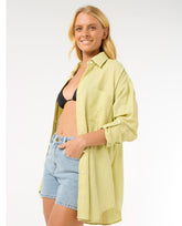 Rip Curl | Premium Linen Long Sleeve Button Through Shirt