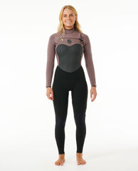 Rip Curl | Womens Flashbomb 4/3 Chest Zip Wetsuit