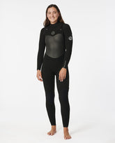 Rip Curl | Womens Flashbomb 4/3 Chest Zip Wetsuit