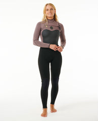 Rip Curl | Womens Flashbomb 3/2 Chest Zip Wetsuit