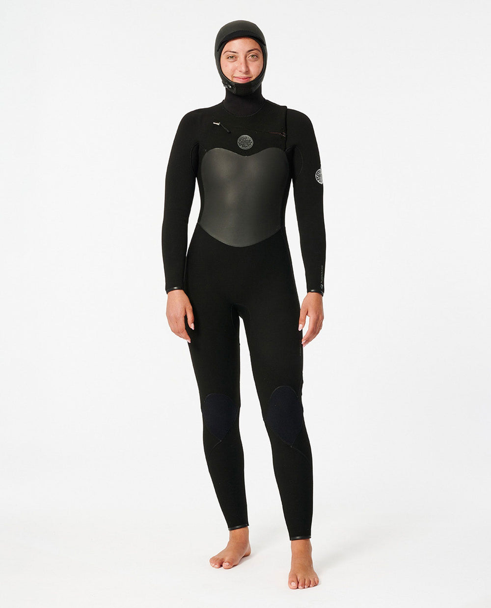 Rip Curl | Women's Flashbomb 5/4 Hooded Chest Zip Fullsuit Wetsuit