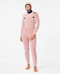 Rip Curl | Women's Flashbomb 5/4 Hooded Chest Zip Fullsuit Wetsuit