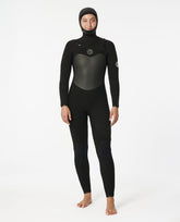 Rip Curl | Women's Flashbomb 6/4 Hooded Chest Zip Fullsuit Wetsuit