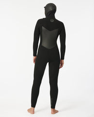 Rip Curl | Women's Flashbomb 6/4 Hooded Chest Zip Fullsuit Wetsuit