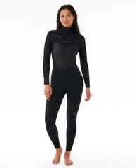 Rip Curl | Womens Dawn Patrol 4/3 Chest Zip Wetsuit