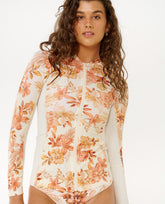 Rip Curl | Desert Dreams Long Sleeve Zip Through Rash Guard