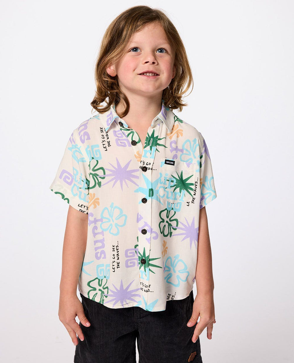 Rip Curl | Wave Dayz Short Sleeve Shirt - Boy(1-8 years)