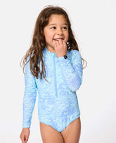 Rip Curl | Artist Of The Search Oceanic Long Sleeve Surf Suit Swimsuit - Girls (1-8 years)