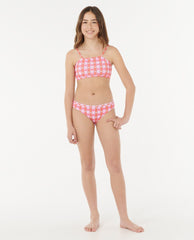 Rip Curl | Sunset Check Rib Bikini - Girls (8-14 years)