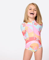Rip Curl | Island Days Long Sleeve Surf Suit Swimsuit - Girls (1-8 years)