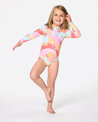 Rip Curl | Island Days Long Sleeve Surf Suit Swimsuit - Girls (1-8 years)