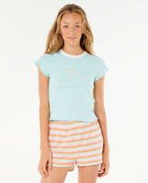 Rip Curl | Neon Isles Rib Tee - Girl (8-14 years)
