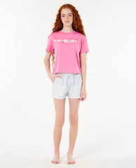 Rip Curl | Neon Isles Crop Tee - Girl (8-14 years)