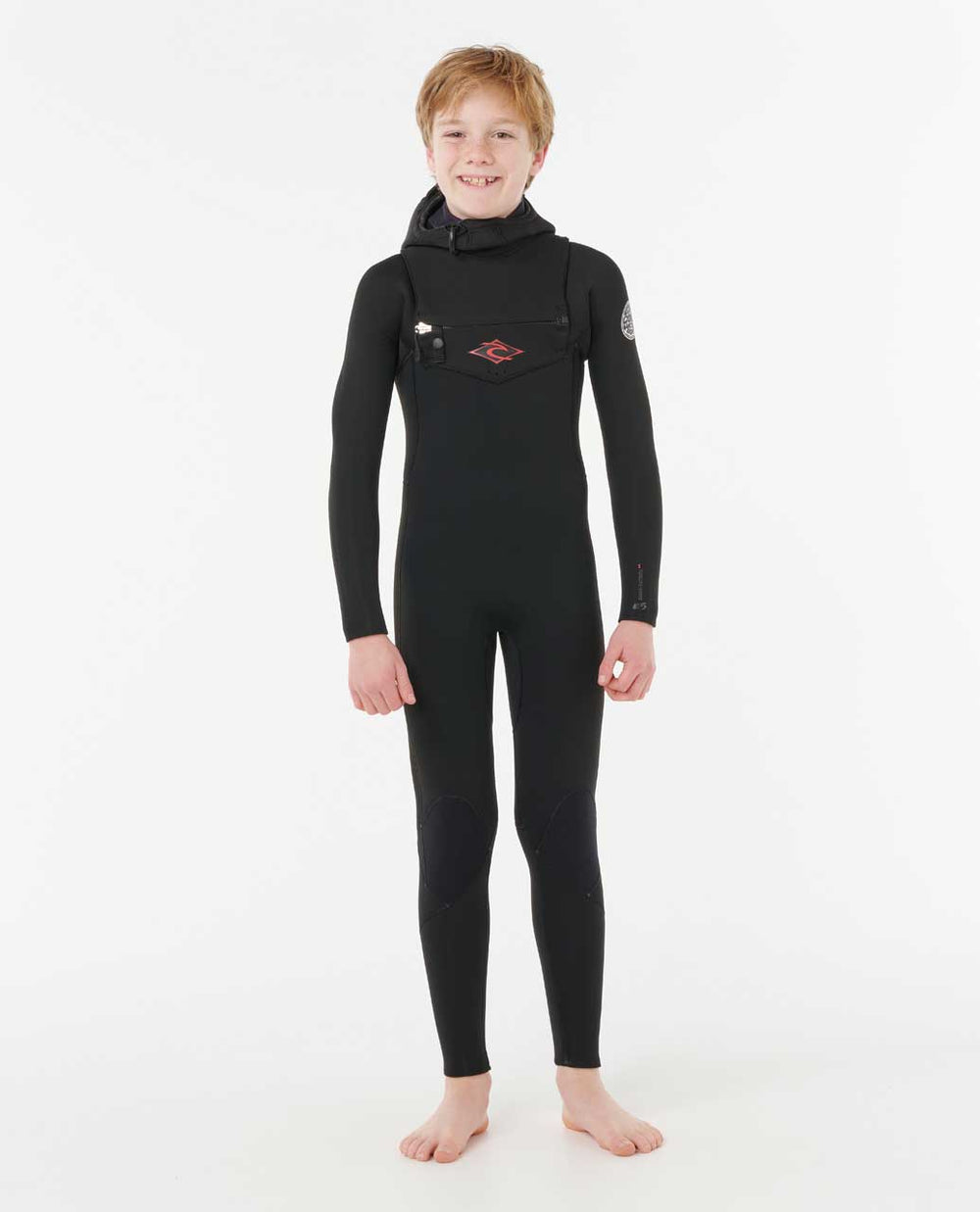 Rip Curl | Kids Dawn Patrol 5/4 Chest Zip Hooded Fullsuit Wetsuit