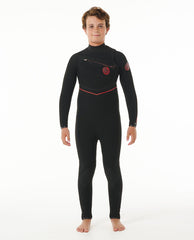 Rip Curl | Kids F-Bomb Fusion 4/3 Chest Zip Wetsuit