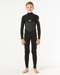 Rip Curl | Junior Dawn Patrol Chest Zip 4/3 Wetsuit