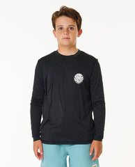 Rip Curl | Icons Surflite UV Long Sleeve Rash Vest - Boys (8-16 years)