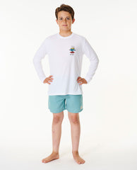 Rip Curl | Icons Surflite UV Long Sleeve Rash Vest - Boys (8-16 years)
