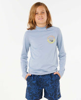 Rip Curl | Shred Shakka UPF 50 Long Sleeve Rash Guard- Boys (8-16 years)