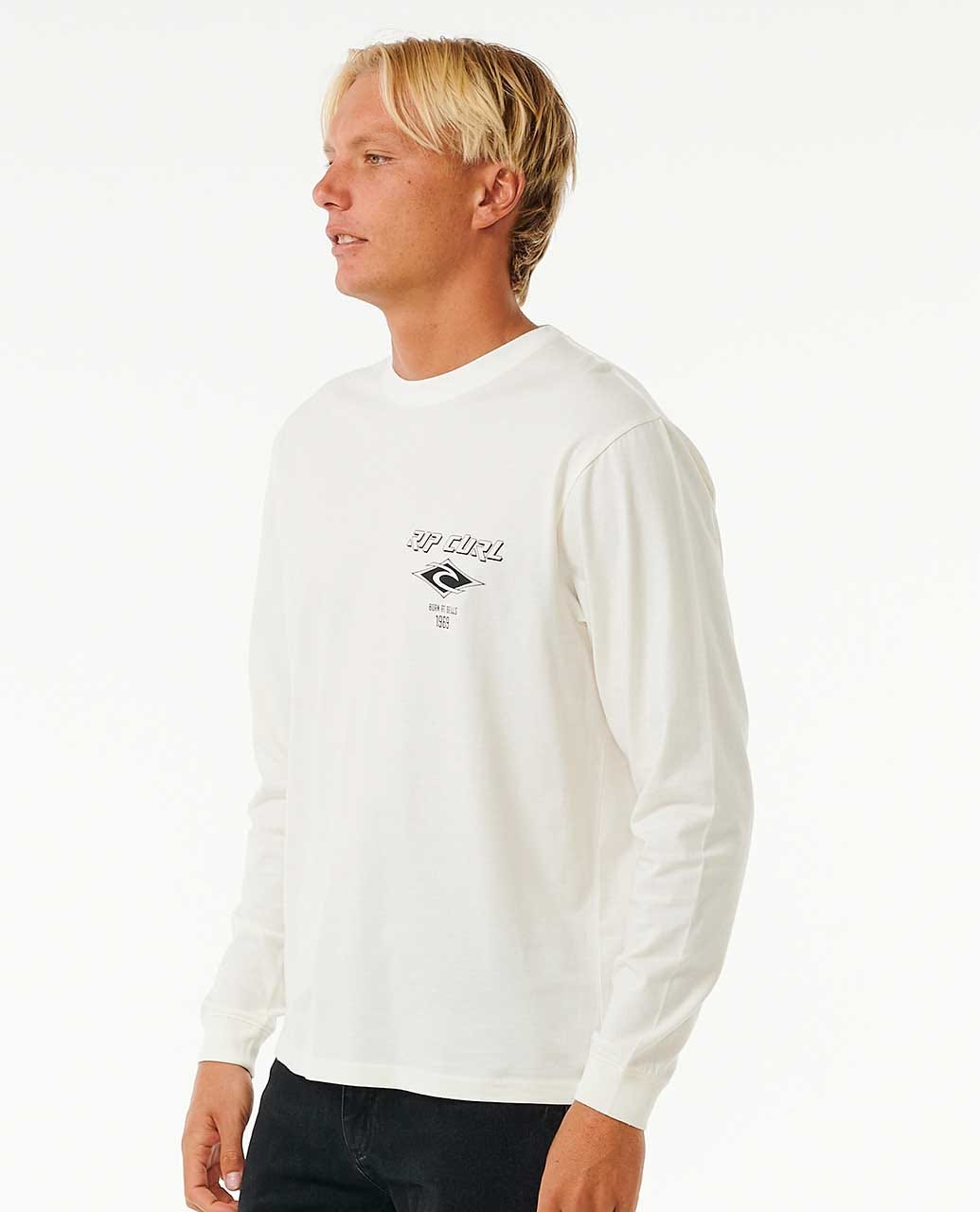 Rip Curl | Fade Out Icon Long Sleeve Relaxed Tee
