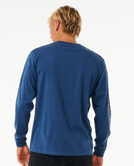 Rip Curl | Fade Out Icon Long Sleeve Relaxed Tee