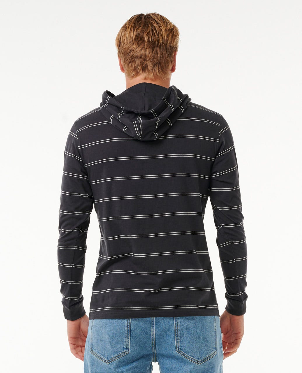 Rip Curl | Plain Stripe Hooded Standard Tee