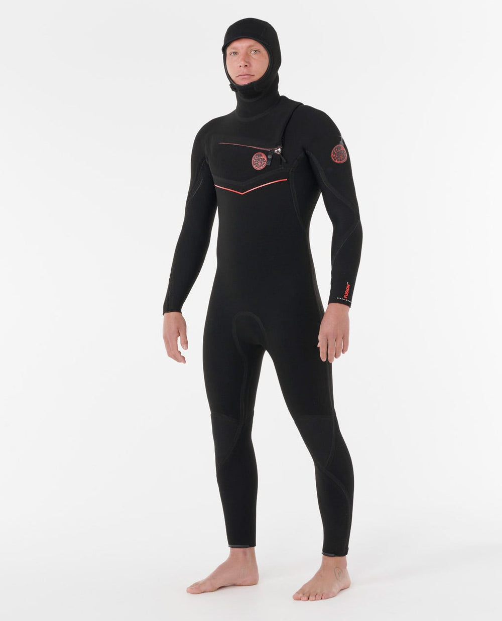 Rip Curl | F-Bomb Fusion 4/3 Chest Zip With Hood Fullsuit Wetsuit
