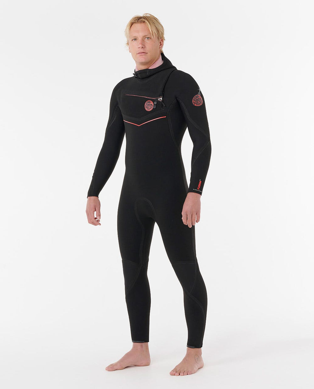 Rip Curl | F-Bomb Fusion 4/3 Chest Zip With Hood Fullsuit Wetsuit