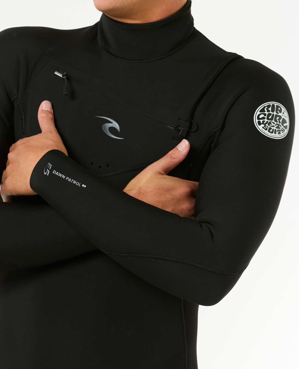 Rip Curl | Mens Dawn Patrol 3/2 Chest Zip Wetsuit