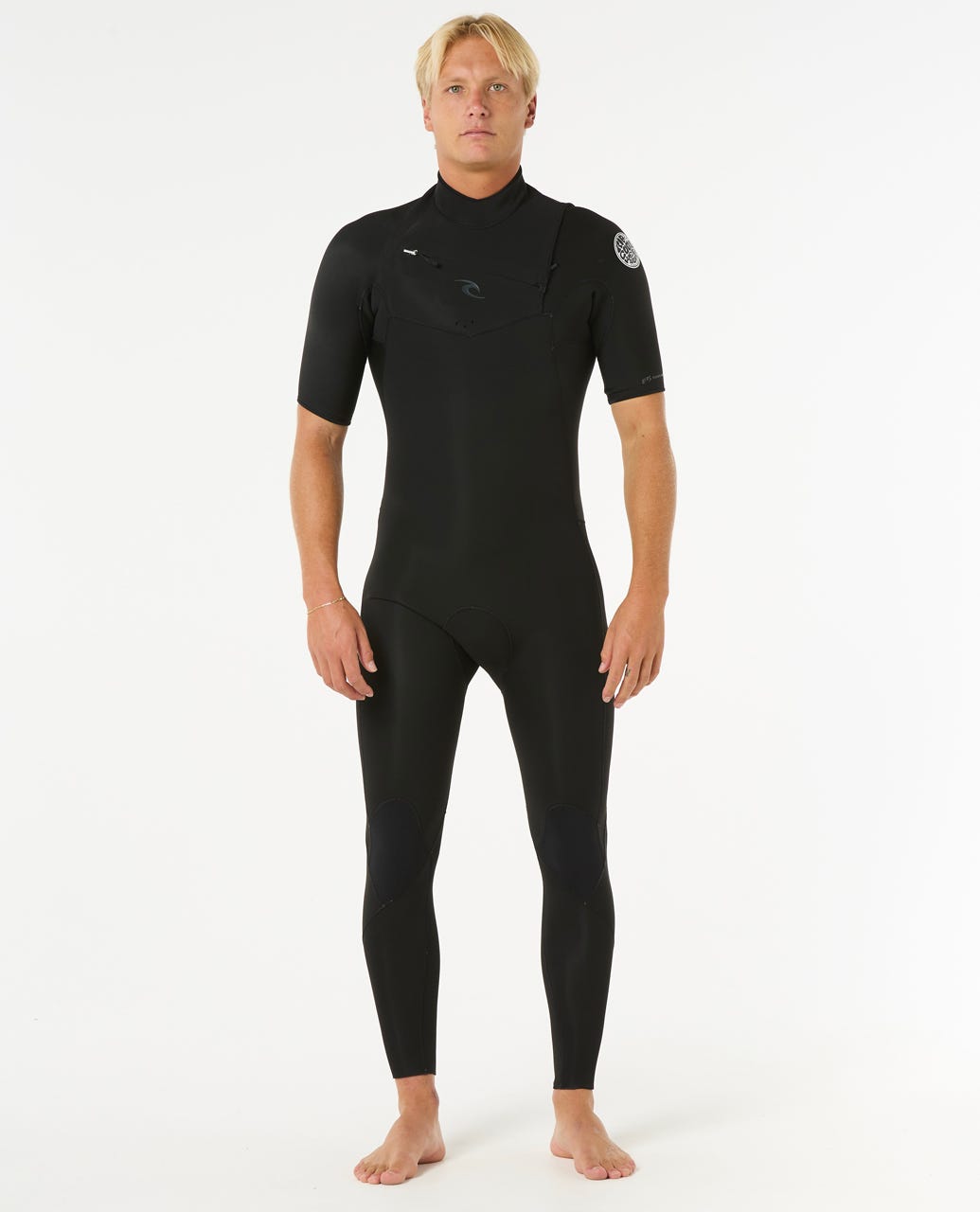Rip Curl | Mens Dawn Patrol 2/2 Short Sleeve Chest Zip Wetsuit