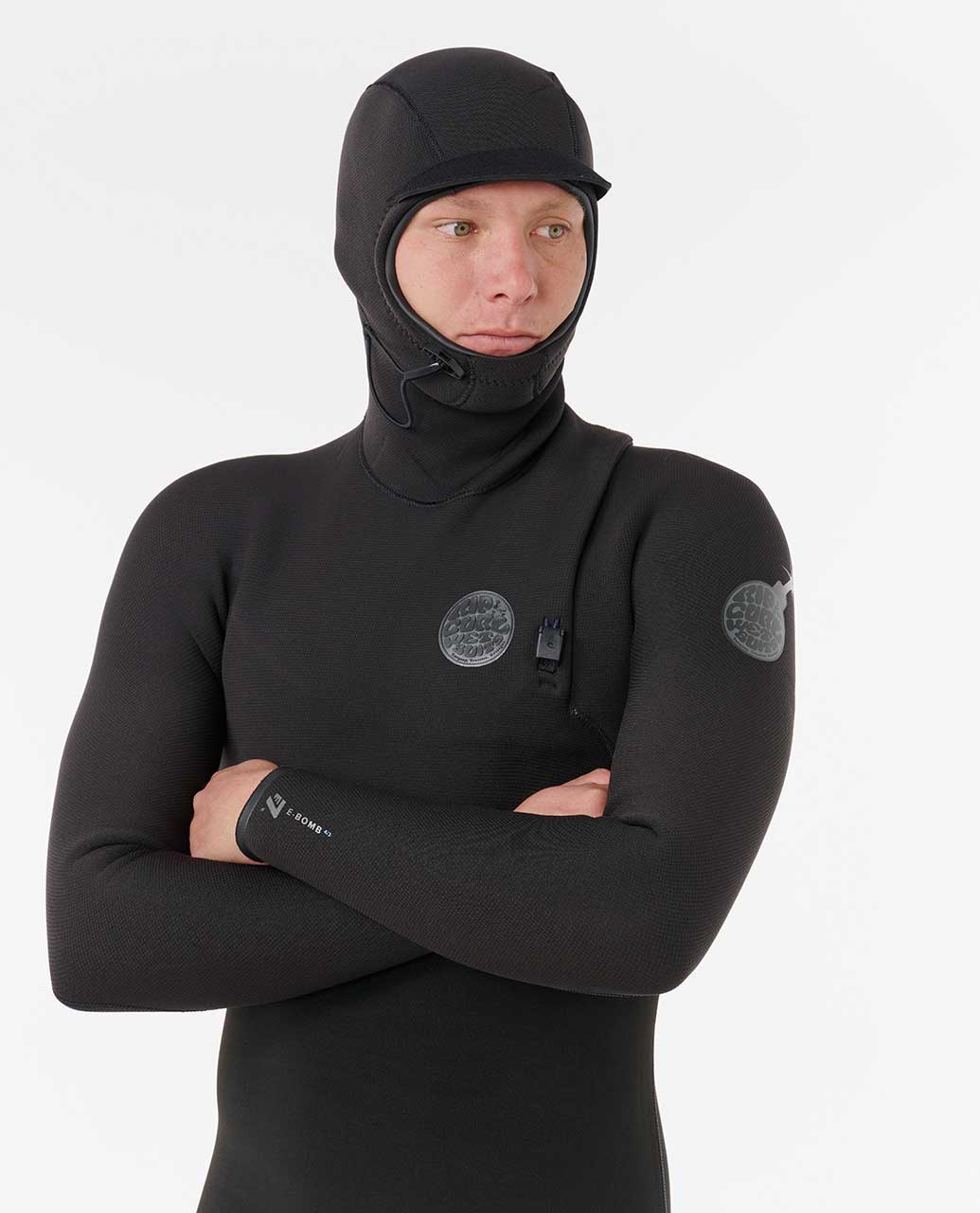 Rip Curl | E-Bomb 4/3 Zip Free With Hood Fullsuit Wetsuit