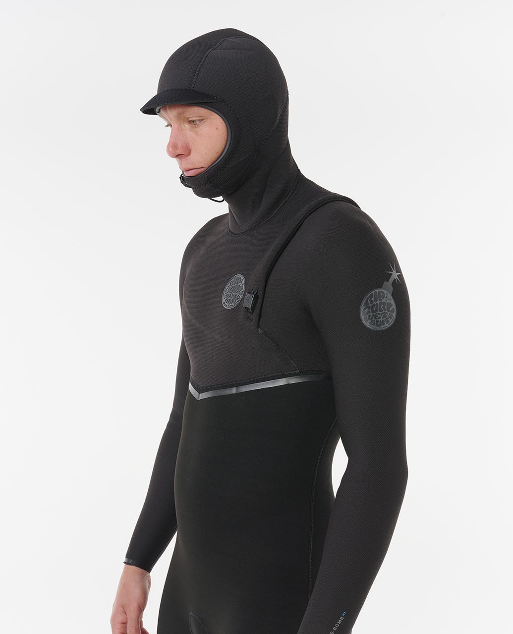 Rip Curl | E-Bomb 5/4 Zip Free With Hood Fullsuit Wetsuit