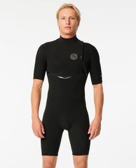 Rip Curl | E-Bomb 2/2mm Zip Free Short Sleeve Springsuit Wetsuit