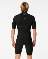 Rip Curl | E-Bomb 2/2mm Zip Free Short Sleeve Springsuit Wetsuit
