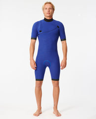Rip Curl | E-Bomb 2/2mm Zip Free Short Sleeve Springsuit Wetsuit