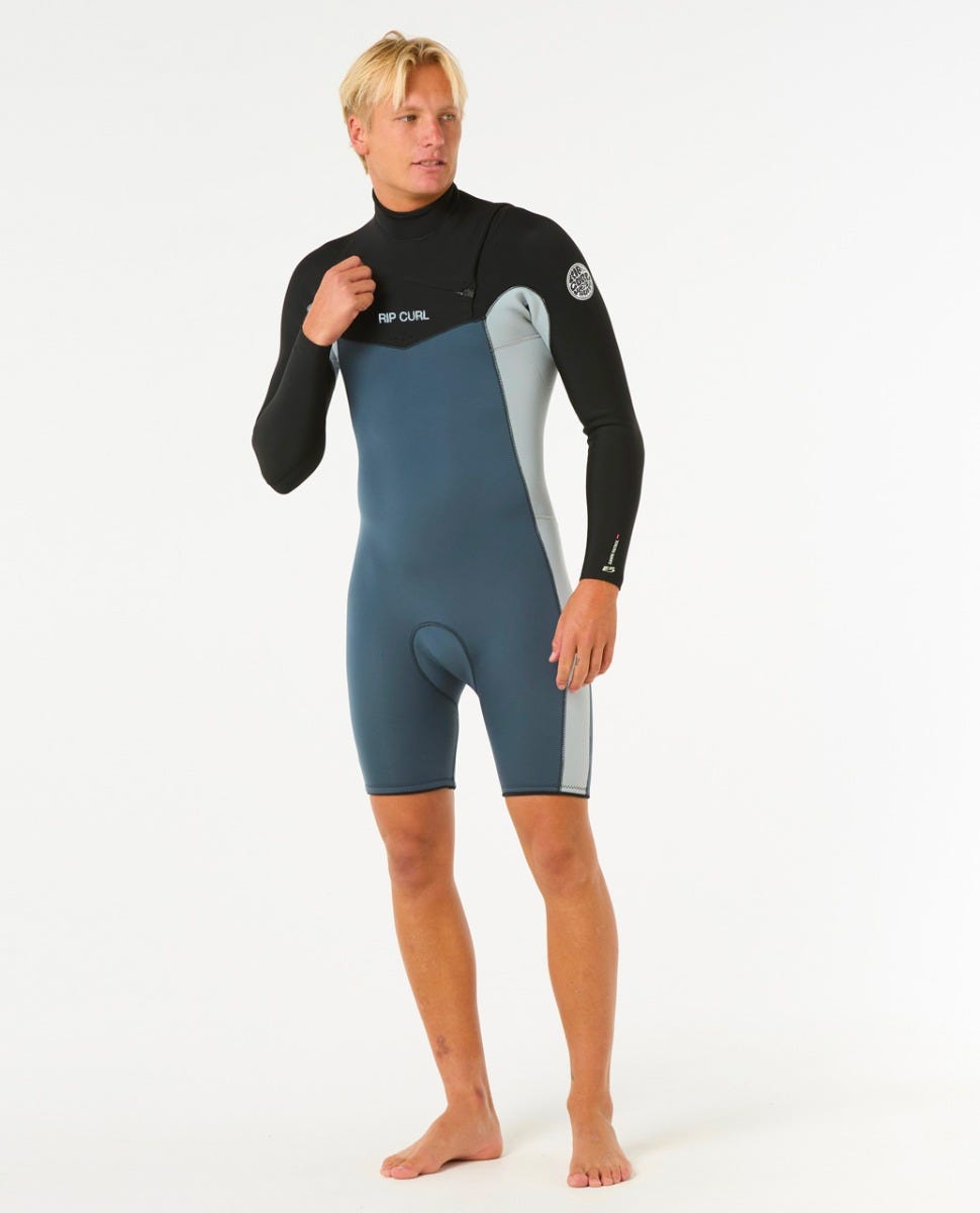 Rip Curl | Mens Dawn Patrol 2/2 Long Sleeve Chest Zip Springsuit