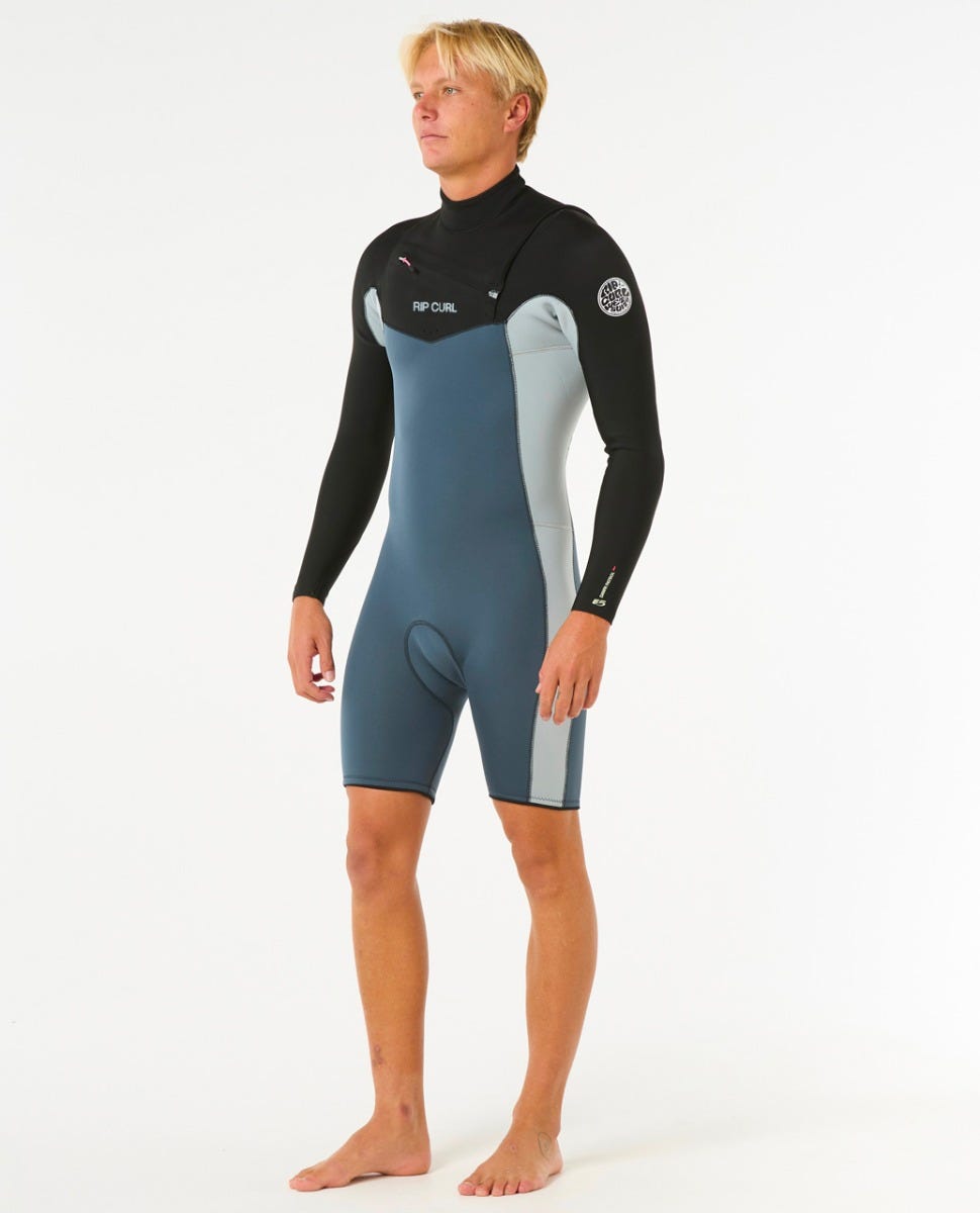 Rip Curl | Mens Dawn Patrol 2/2 Long Sleeve Chest Zip Springsuit