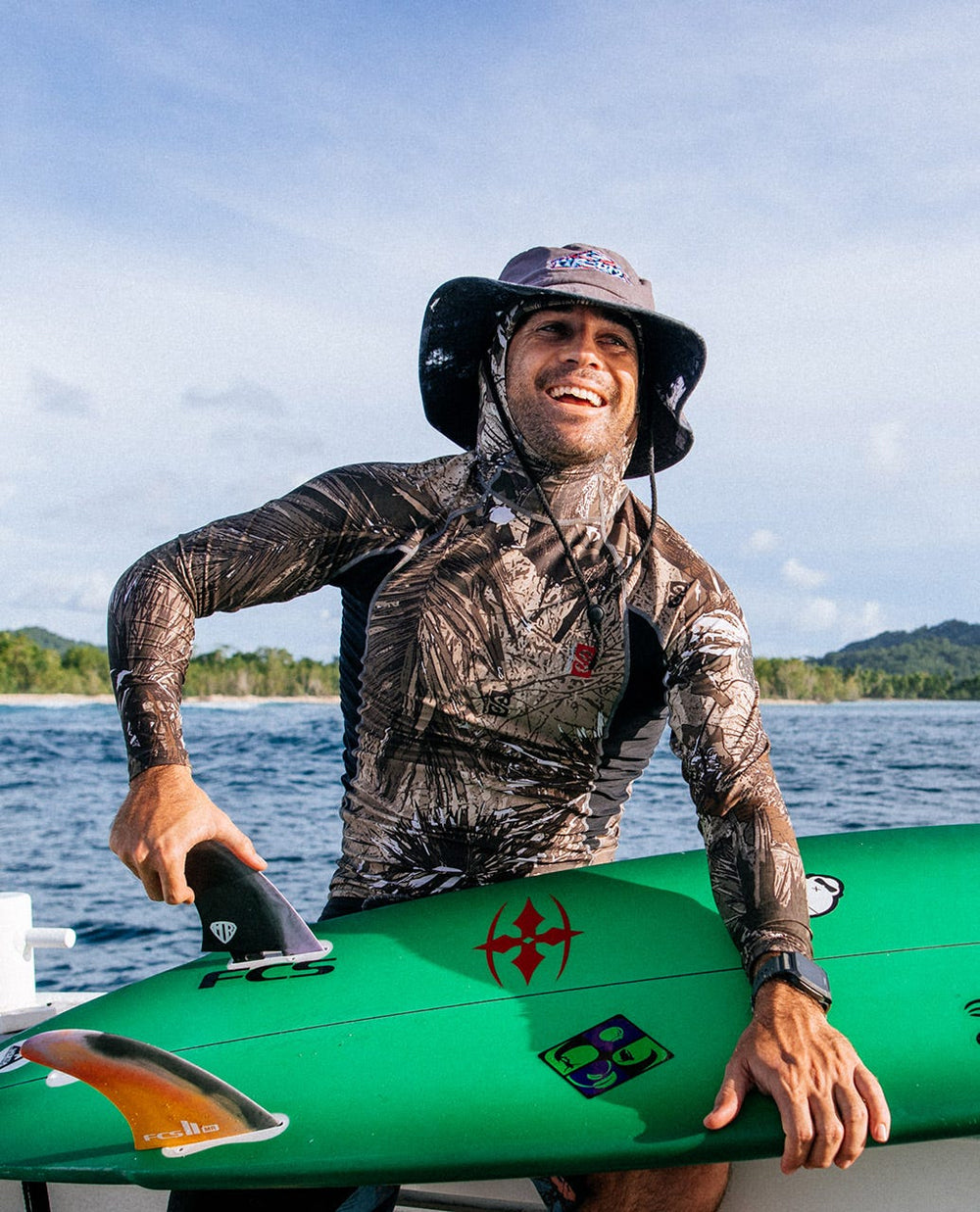 Rip Curl | Search UPF50 Performance Hood Long Sleeve Rash Guard