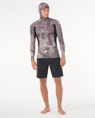Rip Curl | Search UPF50 Performance Hood Long Sleeve Rash Guard