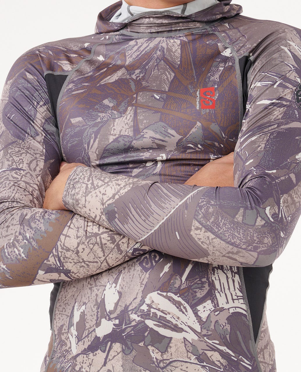 Rip Curl | Search UPF50 Performance Hood Long Sleeve Rash Guard