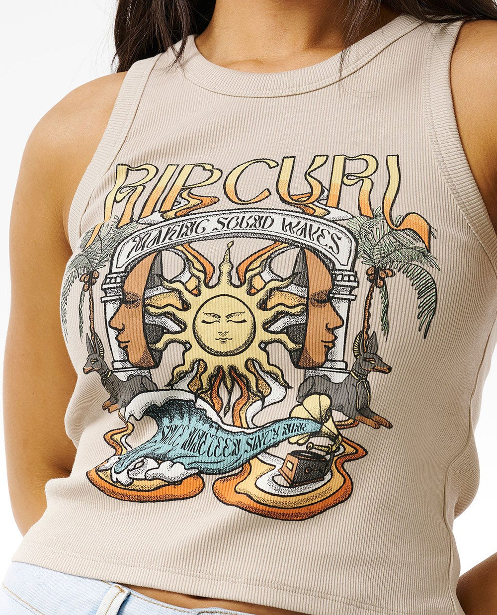 Rip Curl | Sounds Wave Ribbed Tank Top