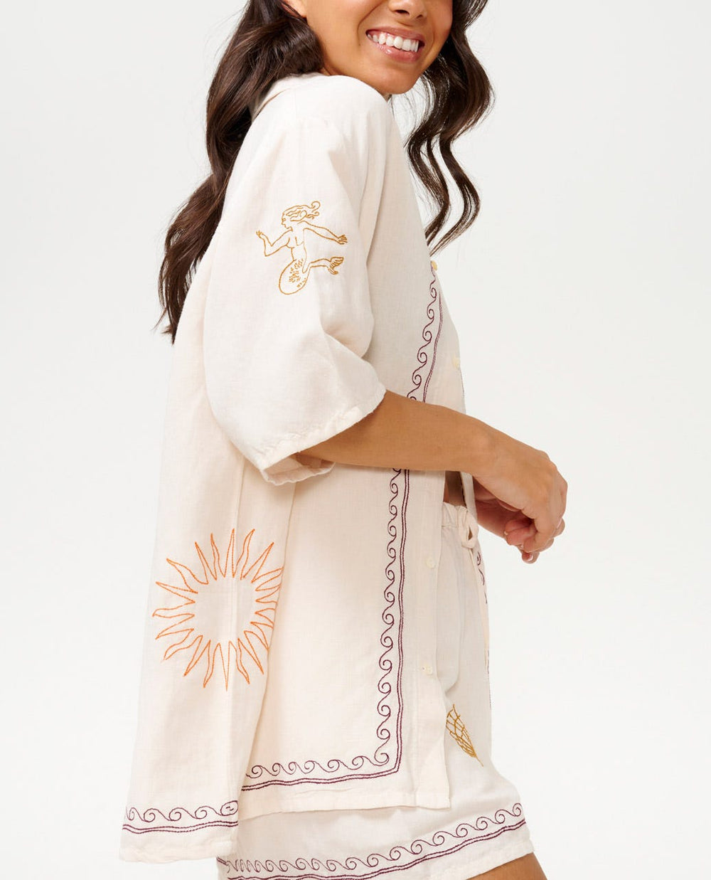 Rip Curl | Beach Party Embroidered Shirt
