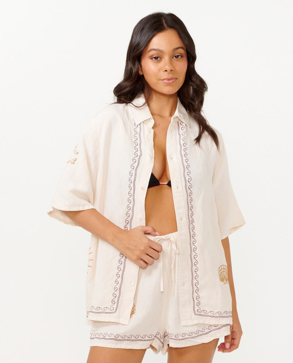 Rip Curl | Beach Party Embroidered Shirt